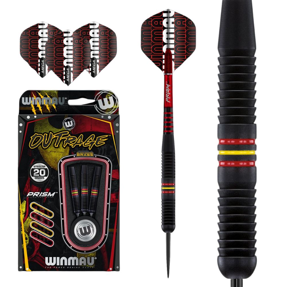 Darts Winmau Outrage Brass 3 db  21 g termék 2. képe