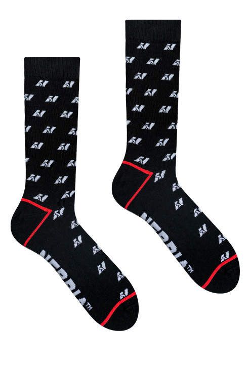 NEBBIA N-pattern knee-high socks 104 43-46